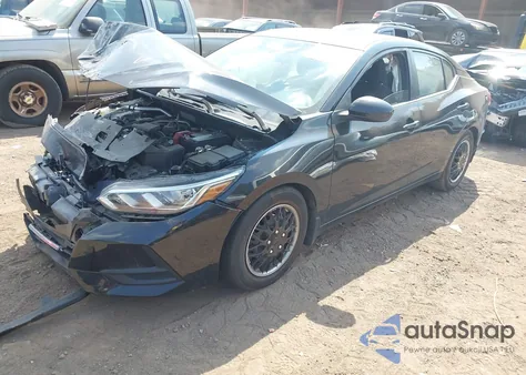 2020 Nissan Sentra S z USA, uszkodzony, nr VIN 3N1AB8BV6LY256811